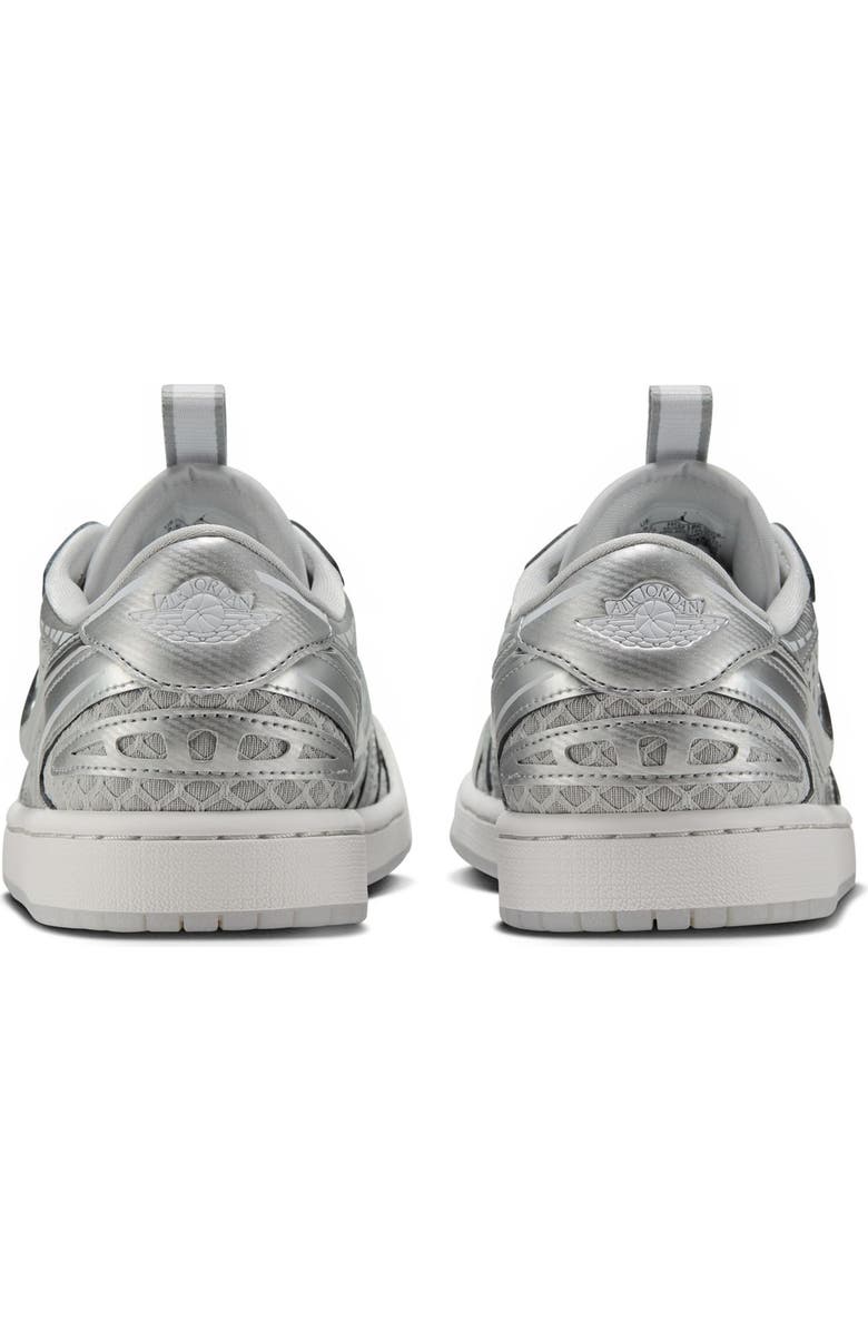 Jordan Air Jordan 1 Low Method of Make Sneaker, Alternate, color, Neutral Grey/ Metallic Silver