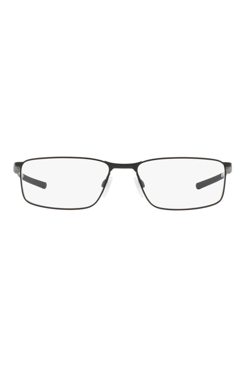 Socket 5.0 55mm Rectangular Optical Glasses, Main, color, BLACK
