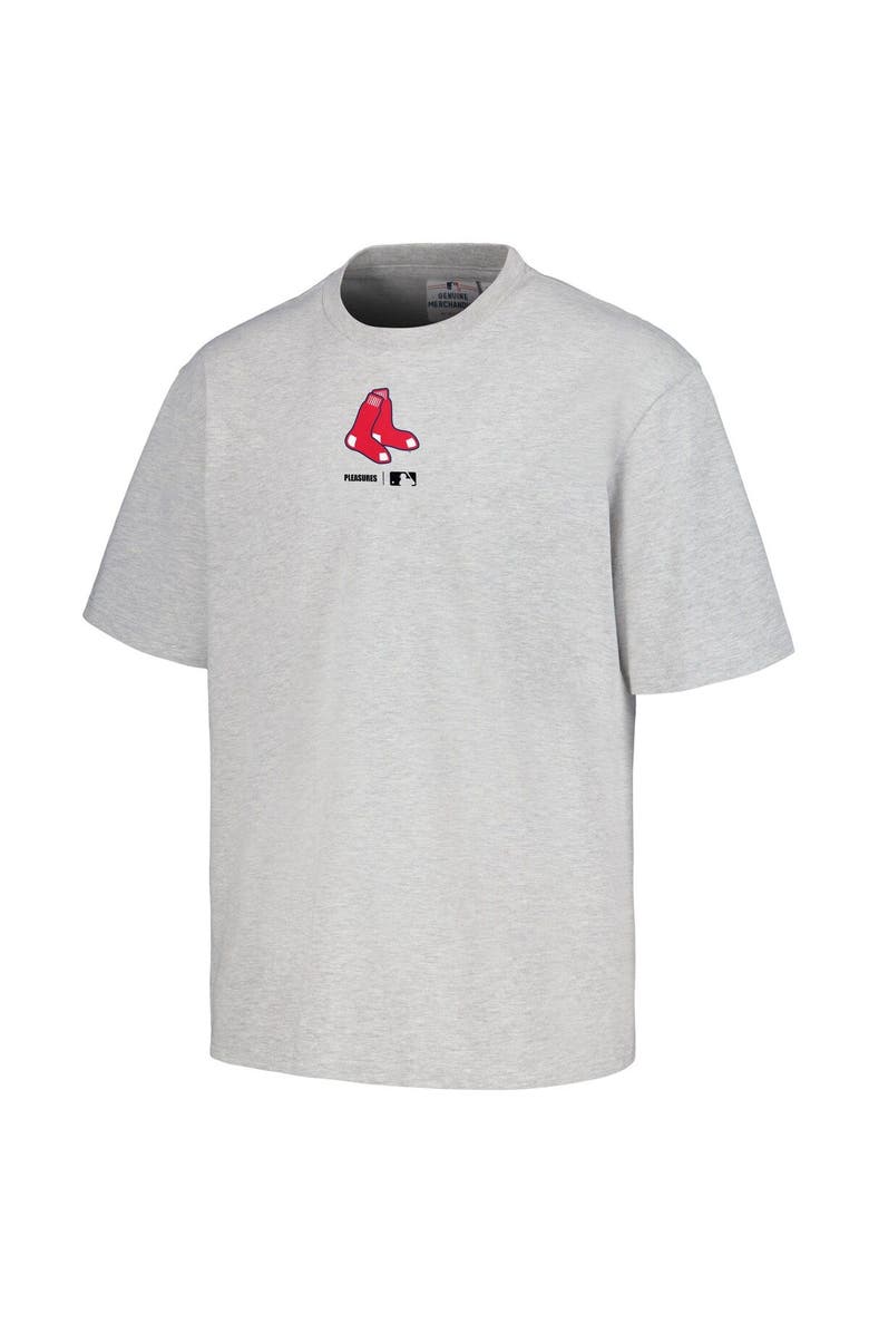 PLEASURES Men's PLEASURES  Gray Boston Red Sox Mascot T-Shirt, Alternate, color, 