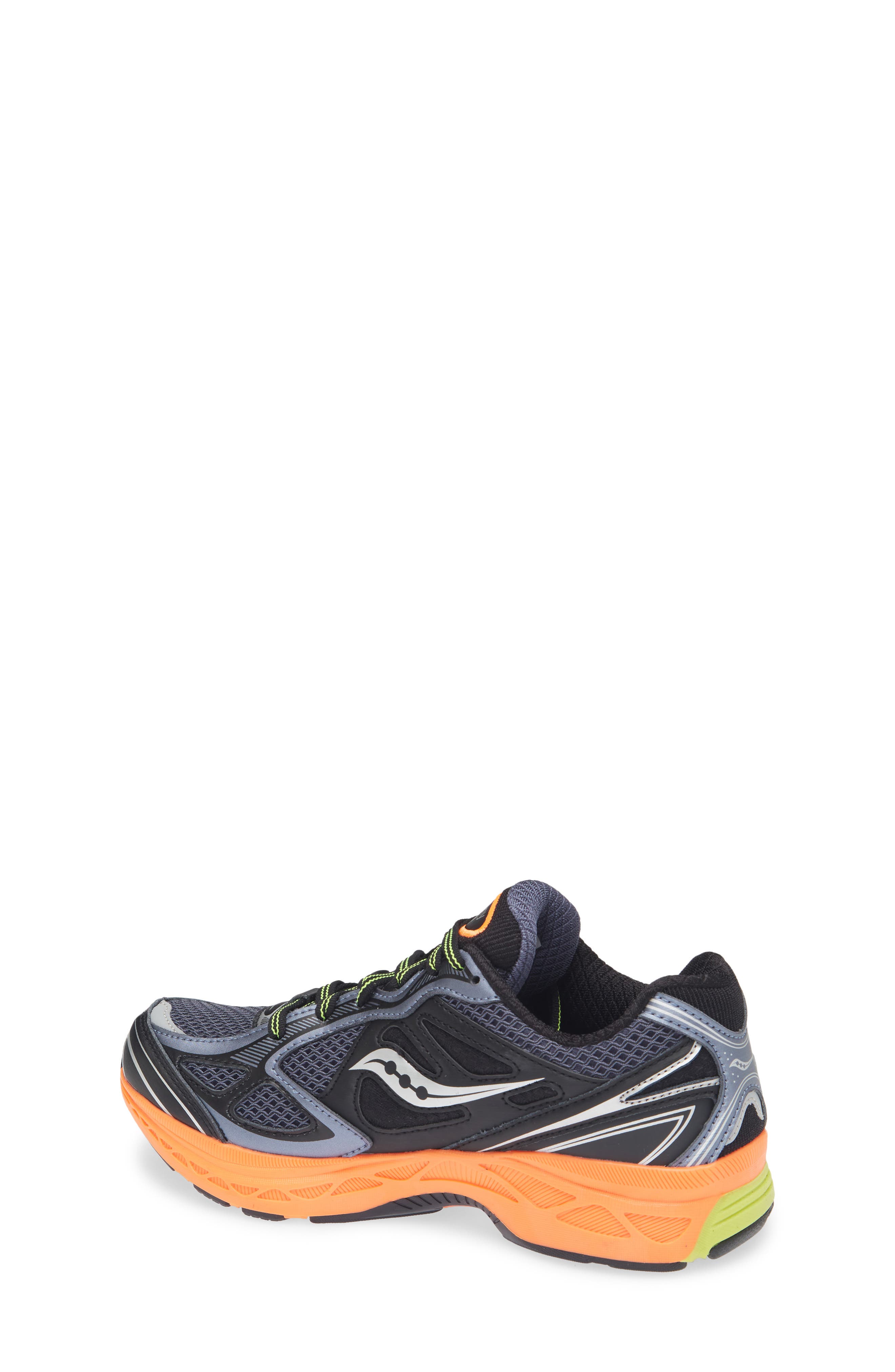 Saucony Kids' ProGrid Guide 7 Sneaker, Alternate, color, Folkstone Black Orange