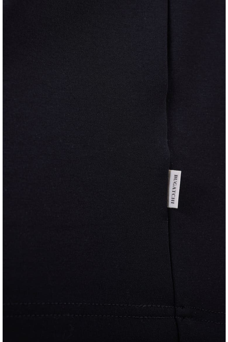 Solid Quarter Zip Pullover, Alternate, color, BLACK