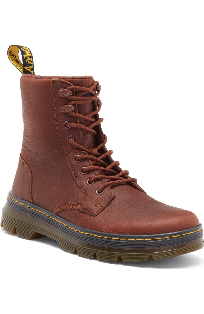 Dr. Martens Combs Lace-Up Boot, Main, color,