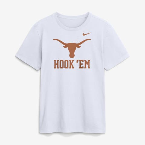 Men's Nike  White Texas Longhorns Primetime Logo Mantra T-Shirt
