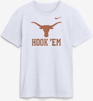 Nike Men's Nike White Texas Longhorns Primetime Logo Mantra T-Shirt