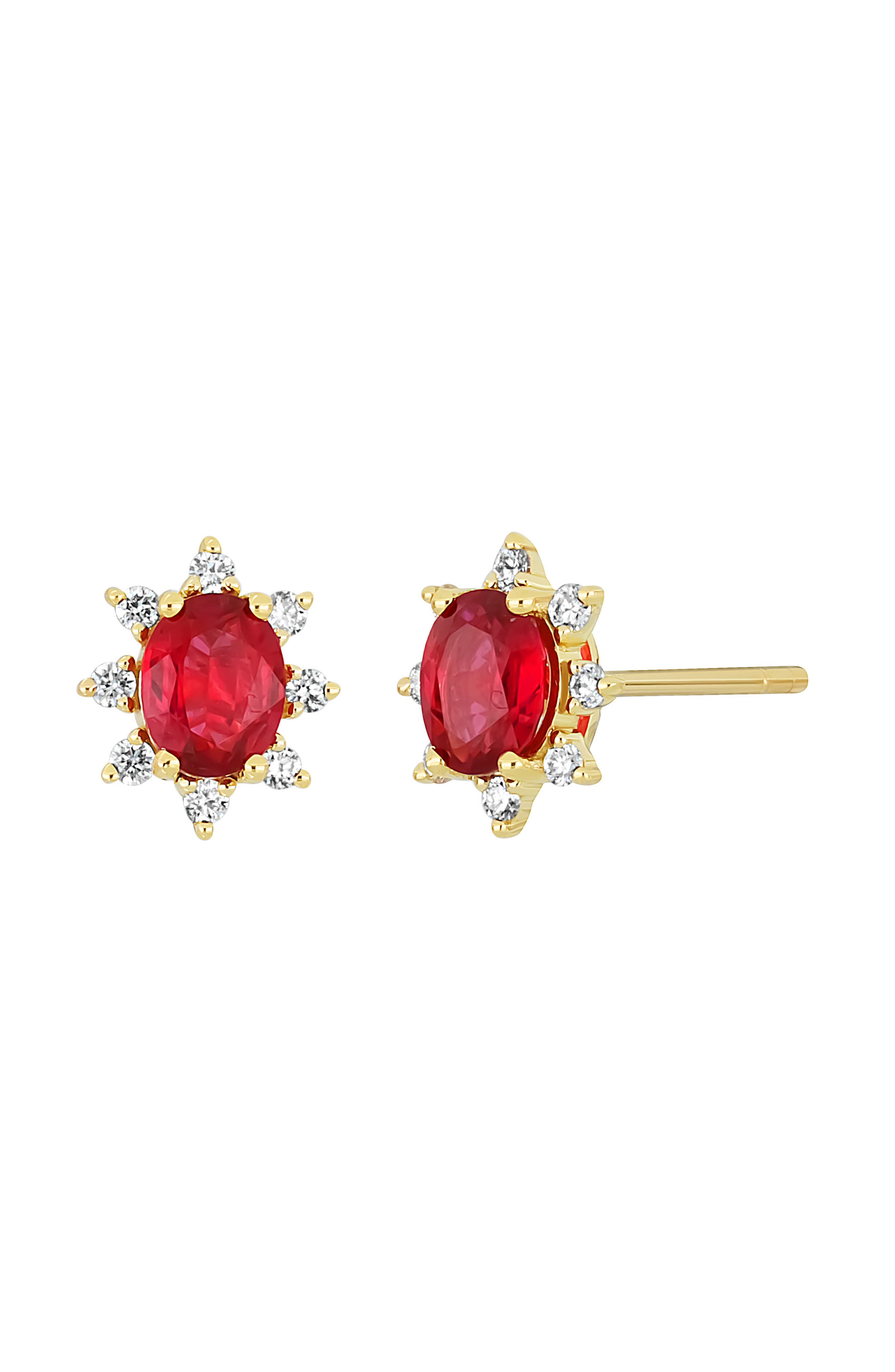 selected 18K YELLOW GOLD RUBY