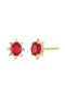 selected 18K Yellow Gold Ruby