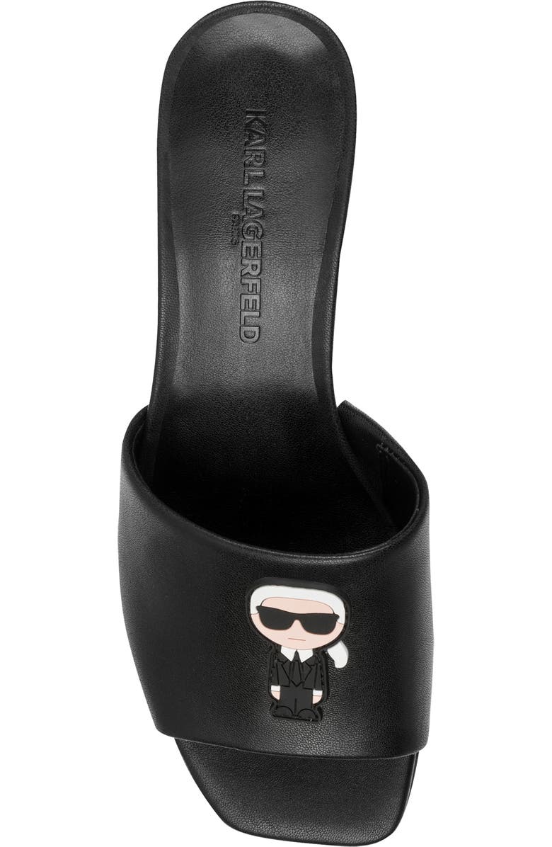 KARL LAGERFELD PARIS Sandreea Sport Slide Sandal, Alternate, color, Black