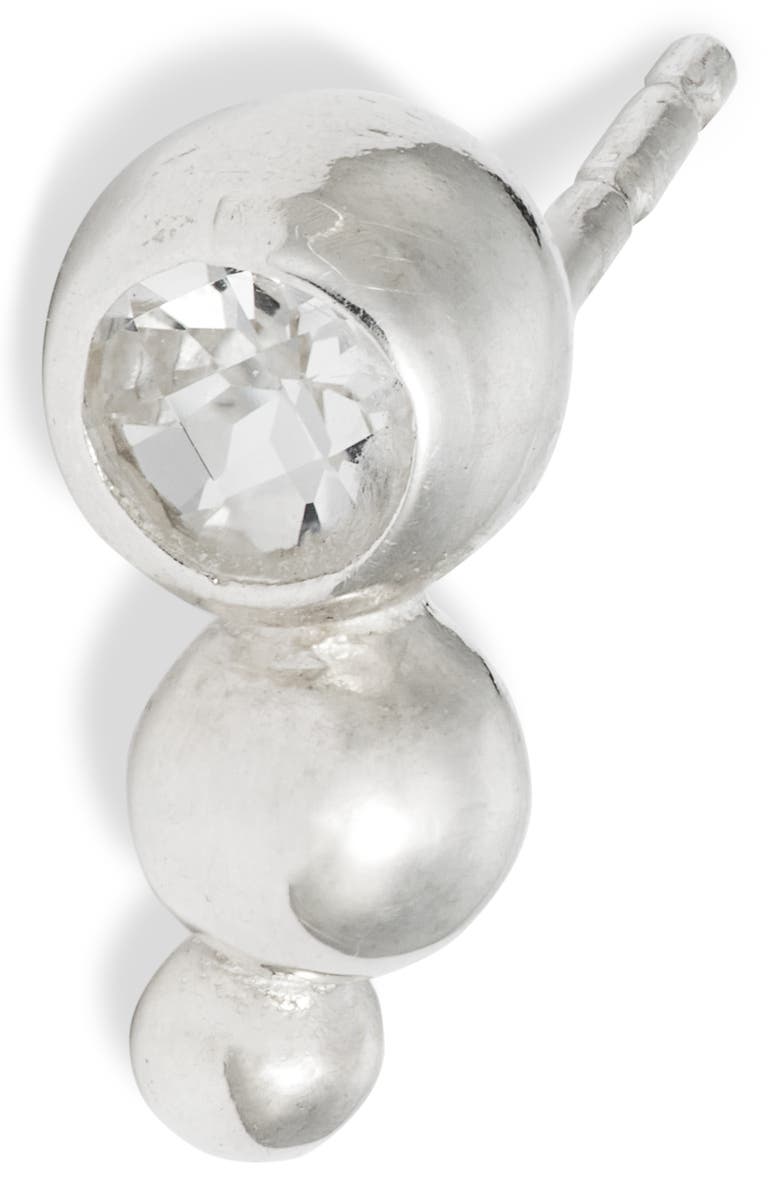 Anzie White Topaz Ear Crawlers, Alternate, color,