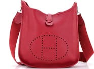 Pre-Owned Hermes Evelyne Bag Gen III Clemence PM