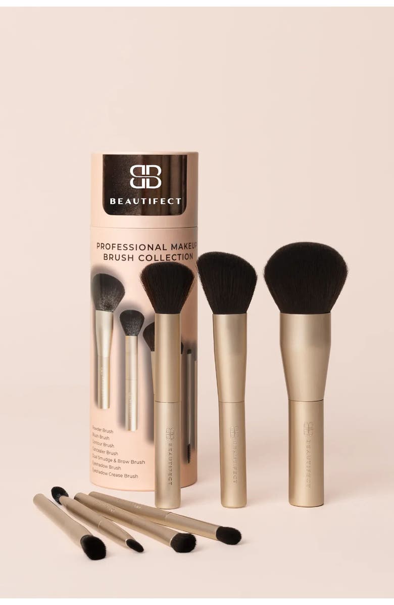 Beautifect Professional Brush Collection, Alternate, color, Gold Finish