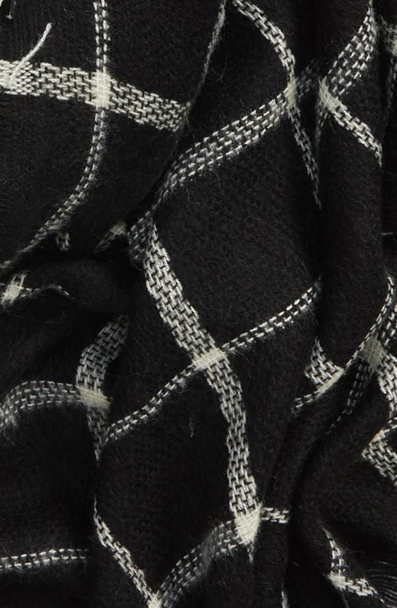 BP. Check Scarf, Alternate, color,