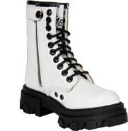 URBNKICKS Genuine Leather Combat Boots