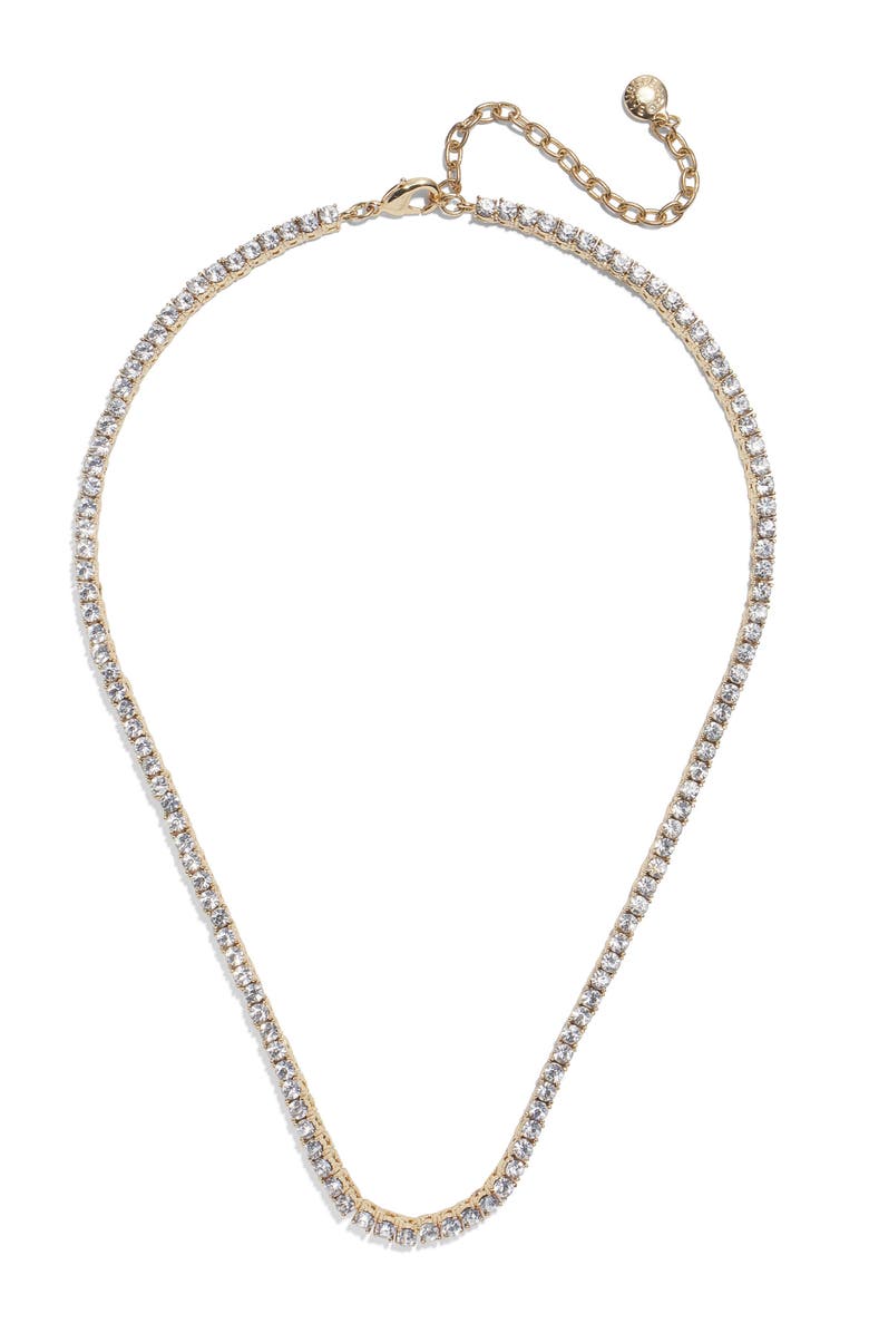 BaubleBar Bennet Statement Necklace, Alternate, color, Gold