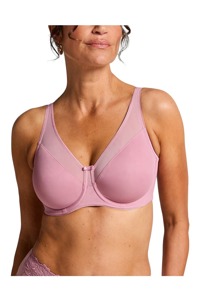 Nina Non-Padded Underwired Minimizer Bra, Main, color, Lilas