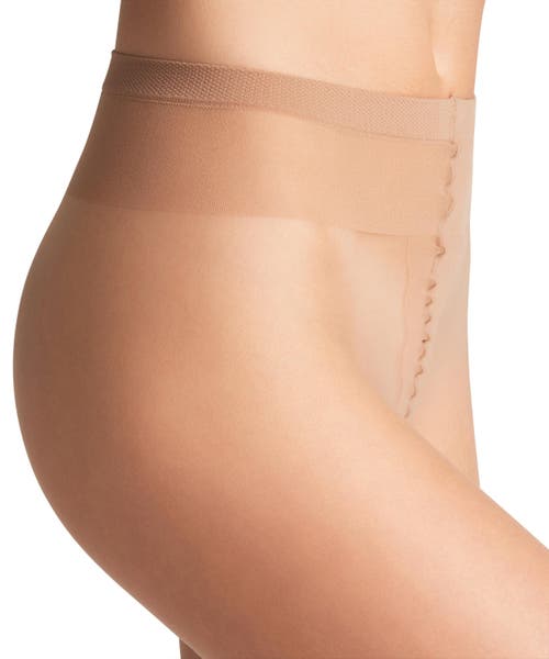 Falke Shelina Toeless 12 Denier Ultra Sheer Tights In Neutral