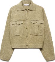 MANGO Sweater Jacket