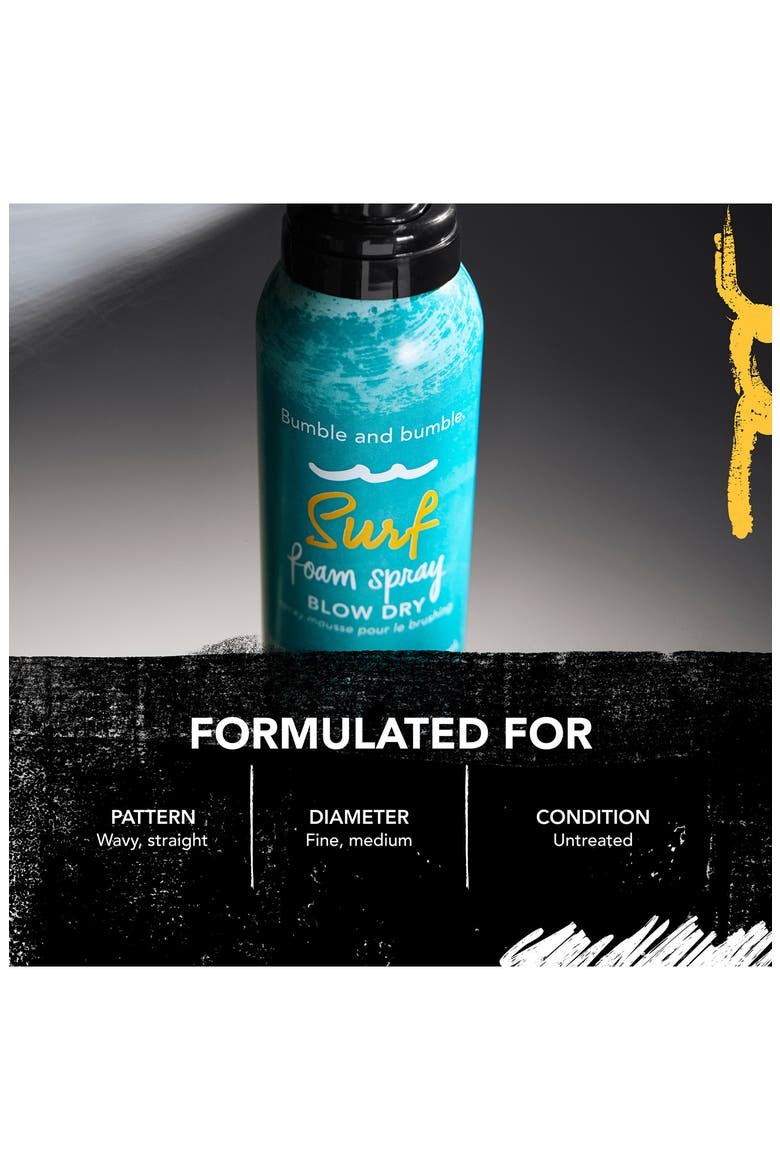 Surf Foam Spray Blow Dry, Alternate, color, NO COLOR