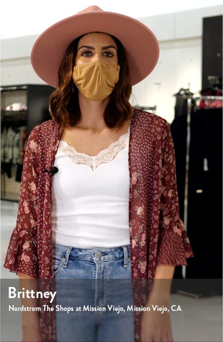 Ariana Metallic Pleated Skirt, sales video thumbnail