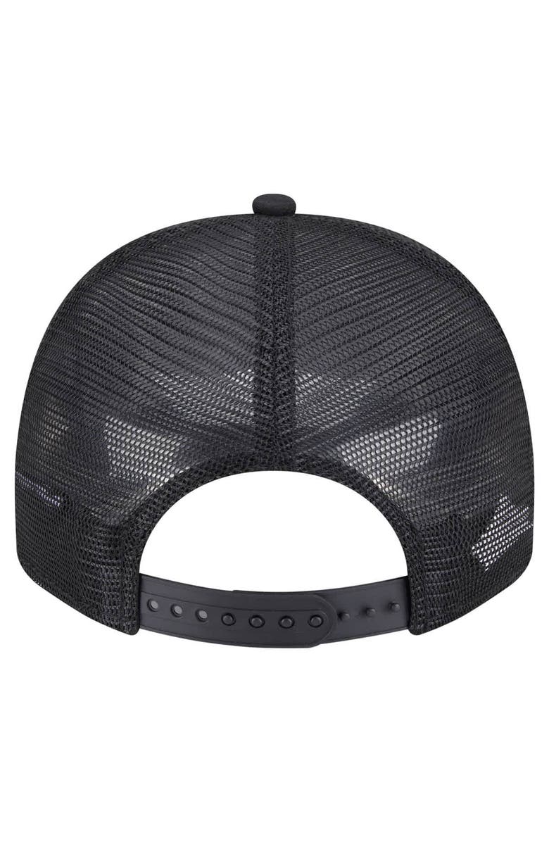 New Era Men's New Era Black Chicago Bulls Vintage Team Rope A-Frame 9FIFTY Snapback Hat, Alternate, color, 