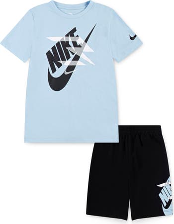 Kids' Iconic Duo Crew Tee & Shorts Set