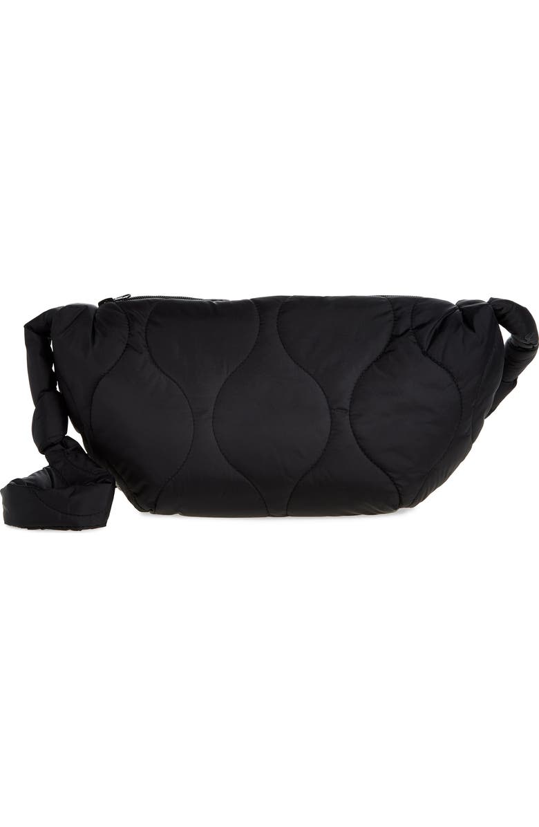 Z by Zella Quilted Crossbody Bag, Main, color,