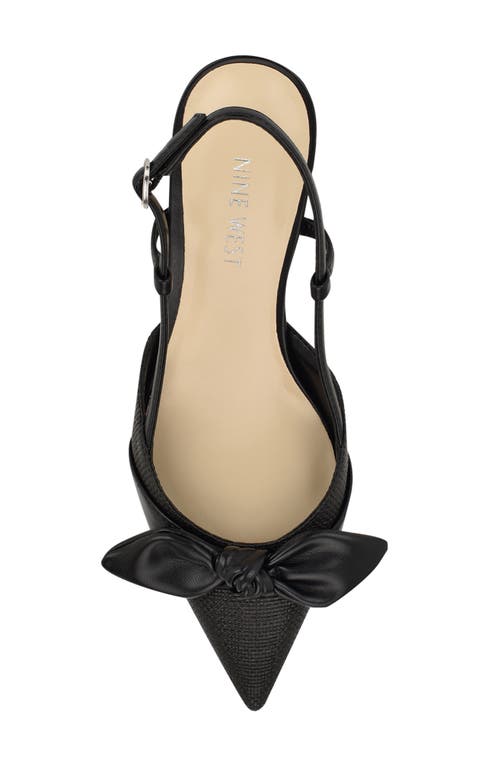 Nine West Reaba Slingback Sandal In Black