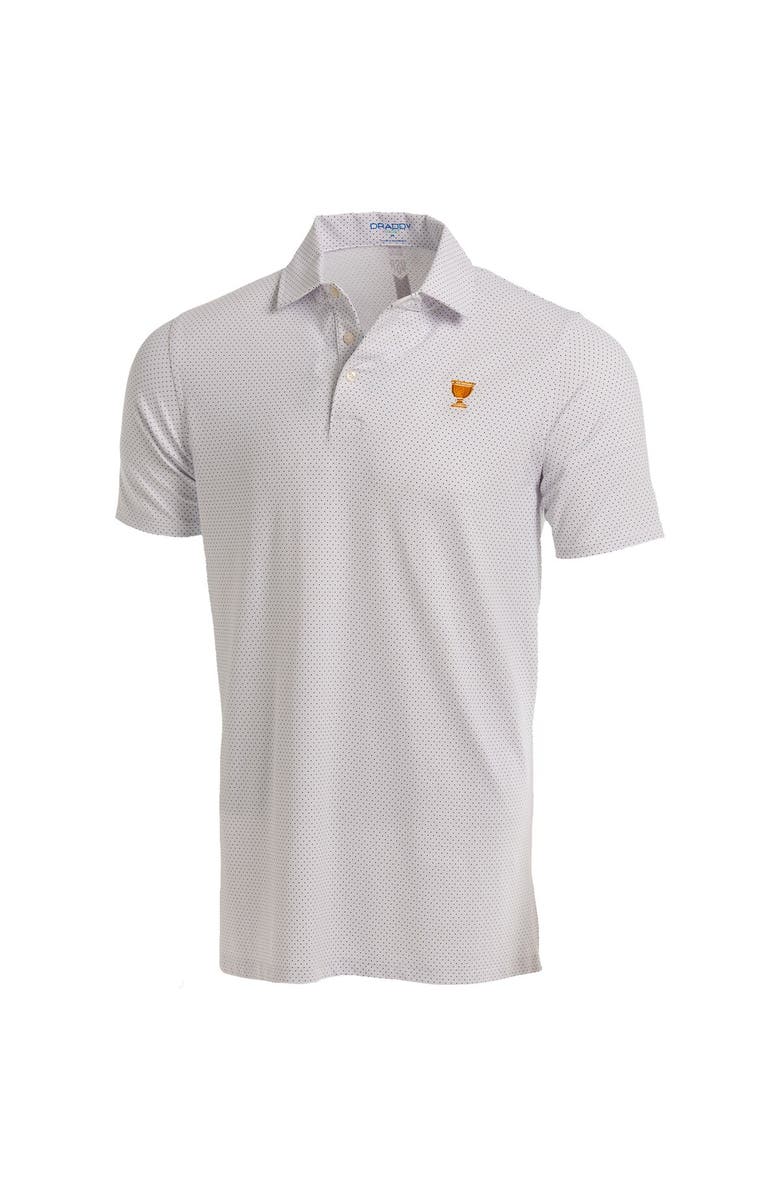 B. Draddy Men's B. Draddy White 2024 Presidents Cup Team USA Captain Cool Polo, Alternate, color, White