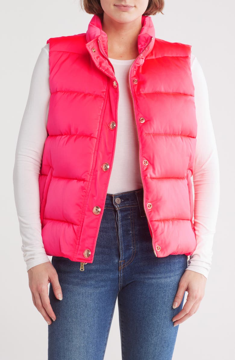 L'AGENCE Rae Puffer Vest, Main, color, 