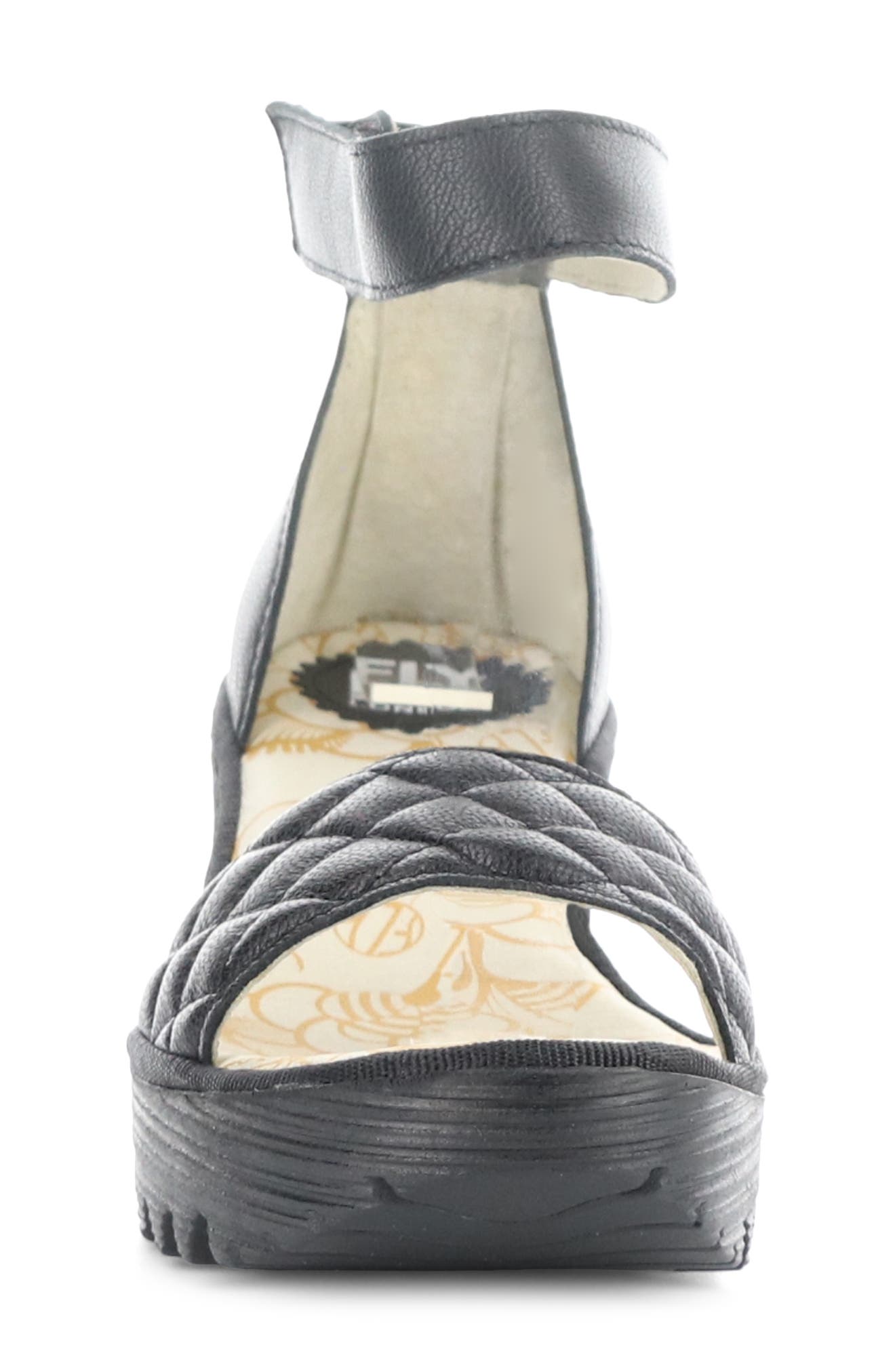 Fly London Yaru Platform Wedge Sandal, Alternate, color, 