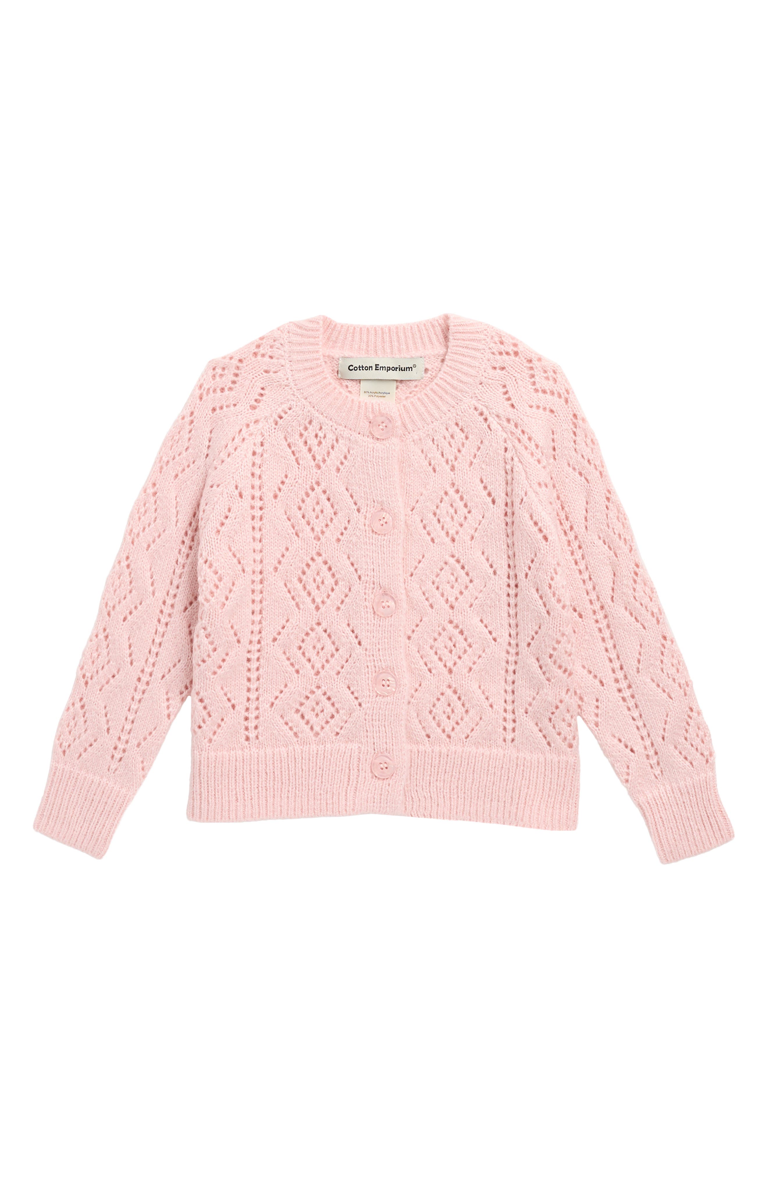 Kids' Pointelle Cardigan