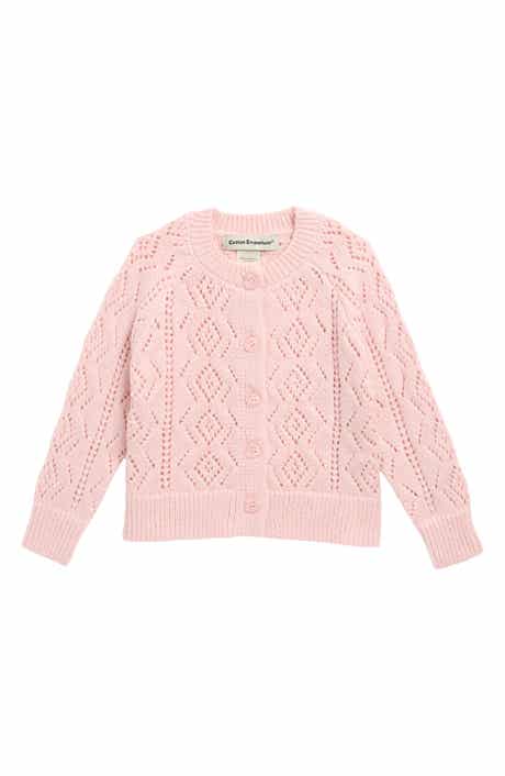 Kids' Pointelle Cardigan