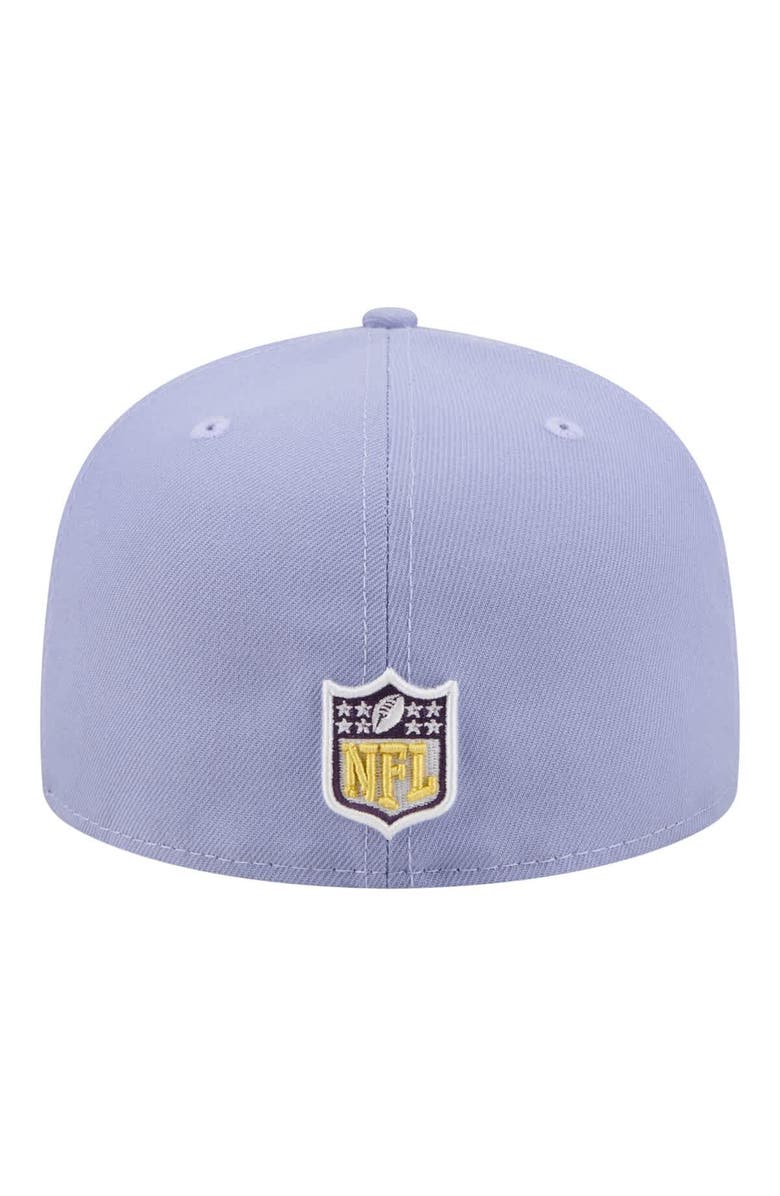 New Era Men's New Era Light Purple Denver Broncos Lavender Bloom 59FIFTY Fitted Hat, Alternate, color, Light Purple