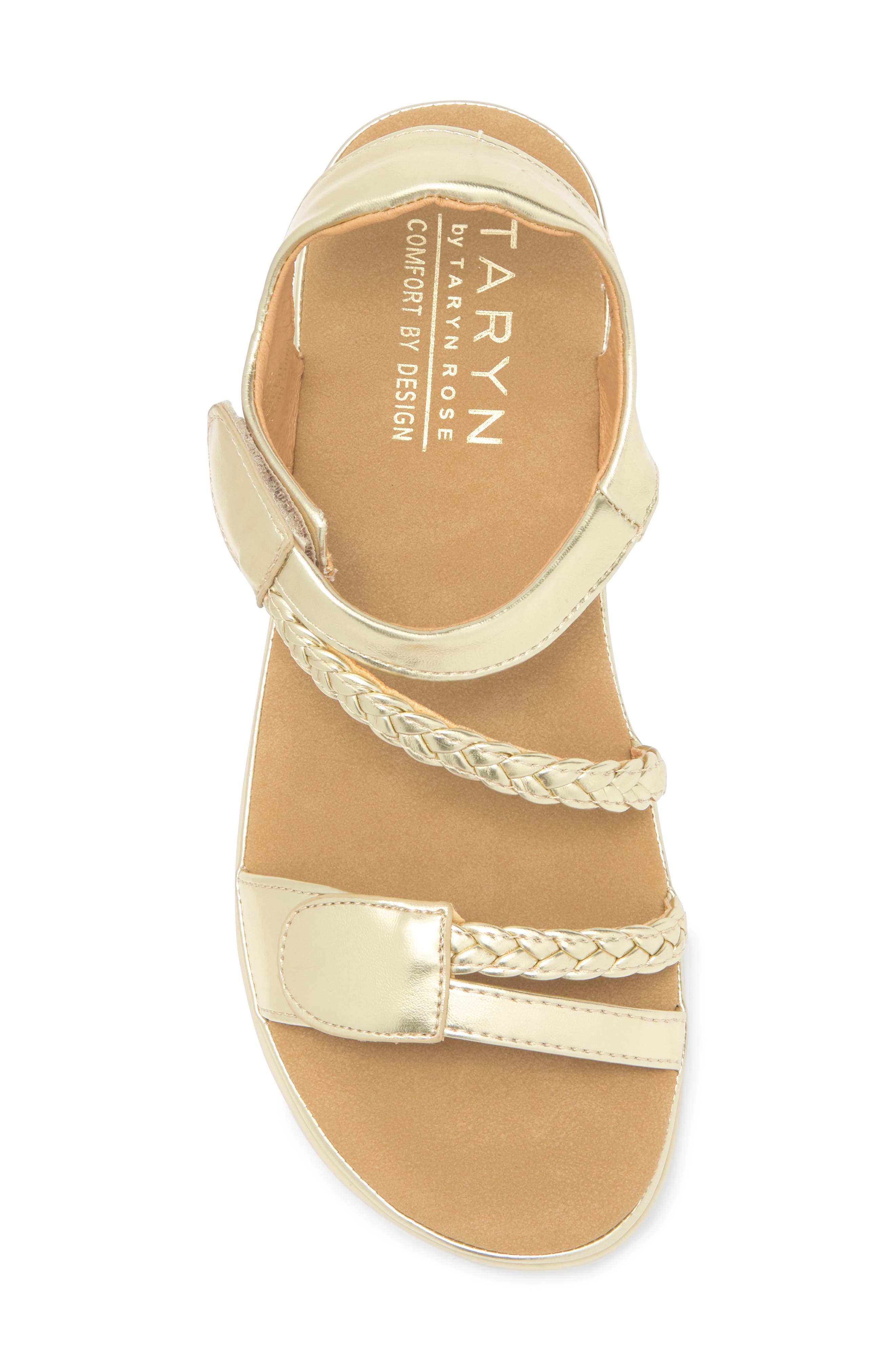 Taryn Rose Strappy Sandal, Alternate, color, 