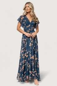 Baltic Børn Lynlee Metallic Maxi Dress