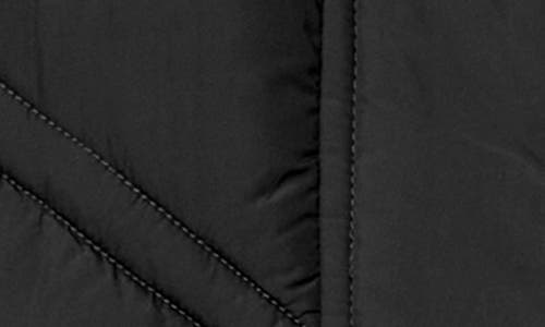 Bernardo Longline Hooded Puffer Jacket In Black