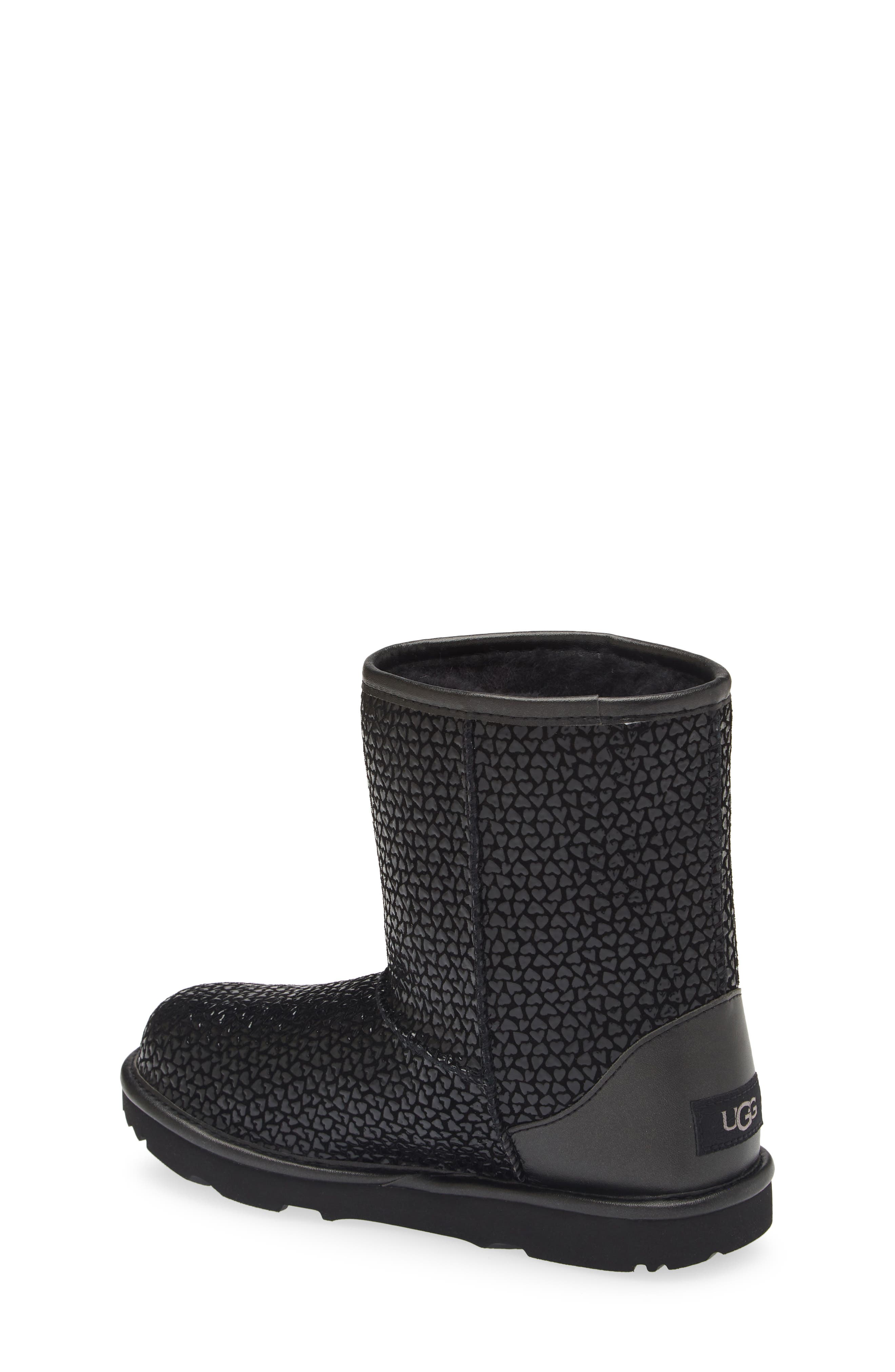 UGG<sup>®</sup> Kids' Classic II Gel Heart Boot, Alternate, color, 