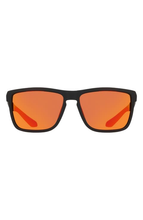 58mm Rectangular Sunglasses