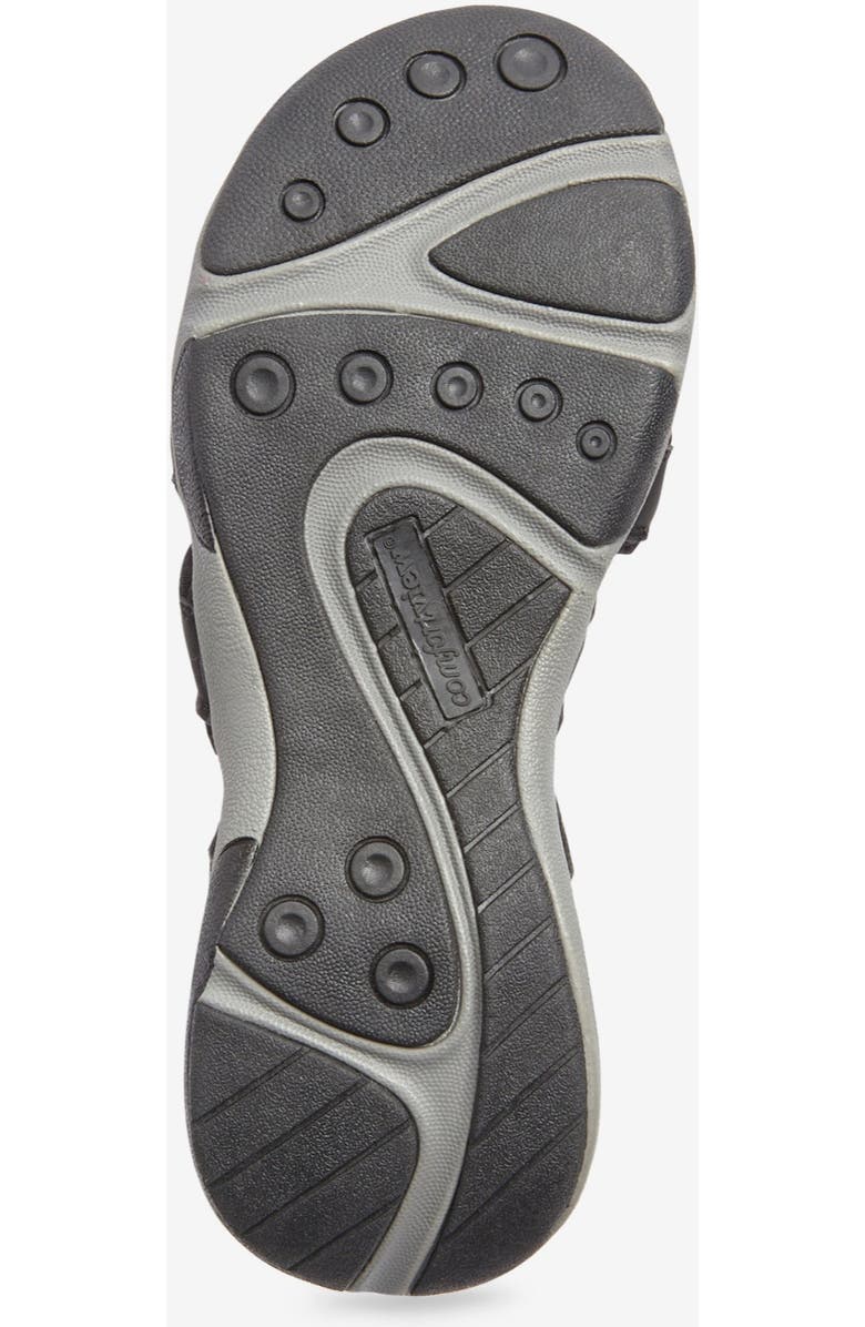 Comfortview The Trek Sandal, Alternate, color, Black