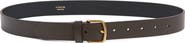Vince Flat Leather Belt