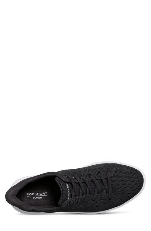 Rockport Taggart Step Activated Sneaker In Black