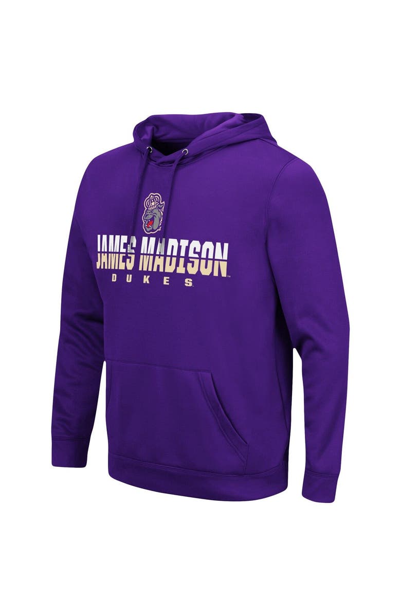 COLOSSEUM Men's Colosseum Purple James Madison Dukes Lantern Pullover Hoodie, Alternate, color, Purple