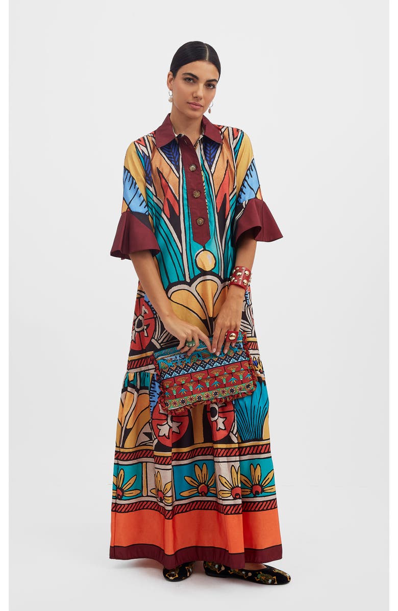 La DoubleJ Artemis Dress, Main, color, Philae Placée Multicolor