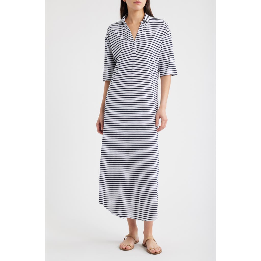 Frank & Eileen Emma Johnny Collar Maxi Dress