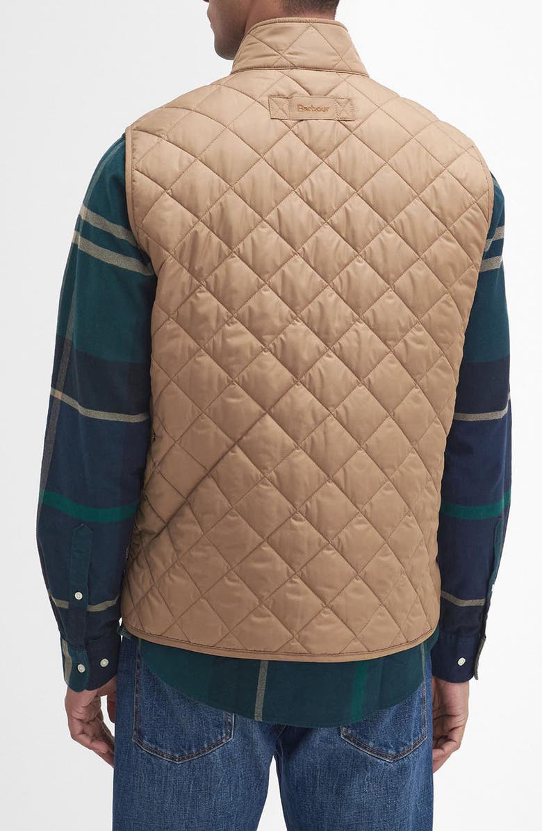 Barbour Quilted Vest, Alternate, color, Light Sandstone
