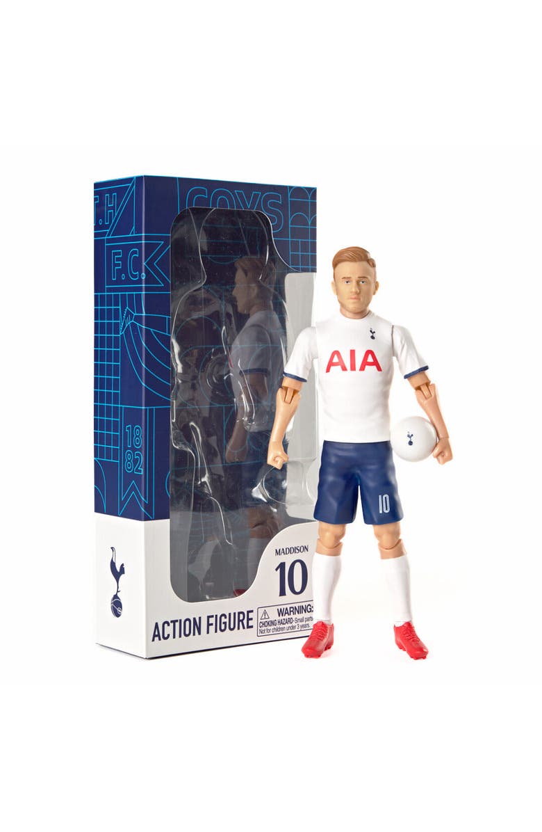 Banbo Toys SOCKERS Tottenham Hotspur F.C. James Maddison 8" Collectible Soccer Action Figure, Main, color, White