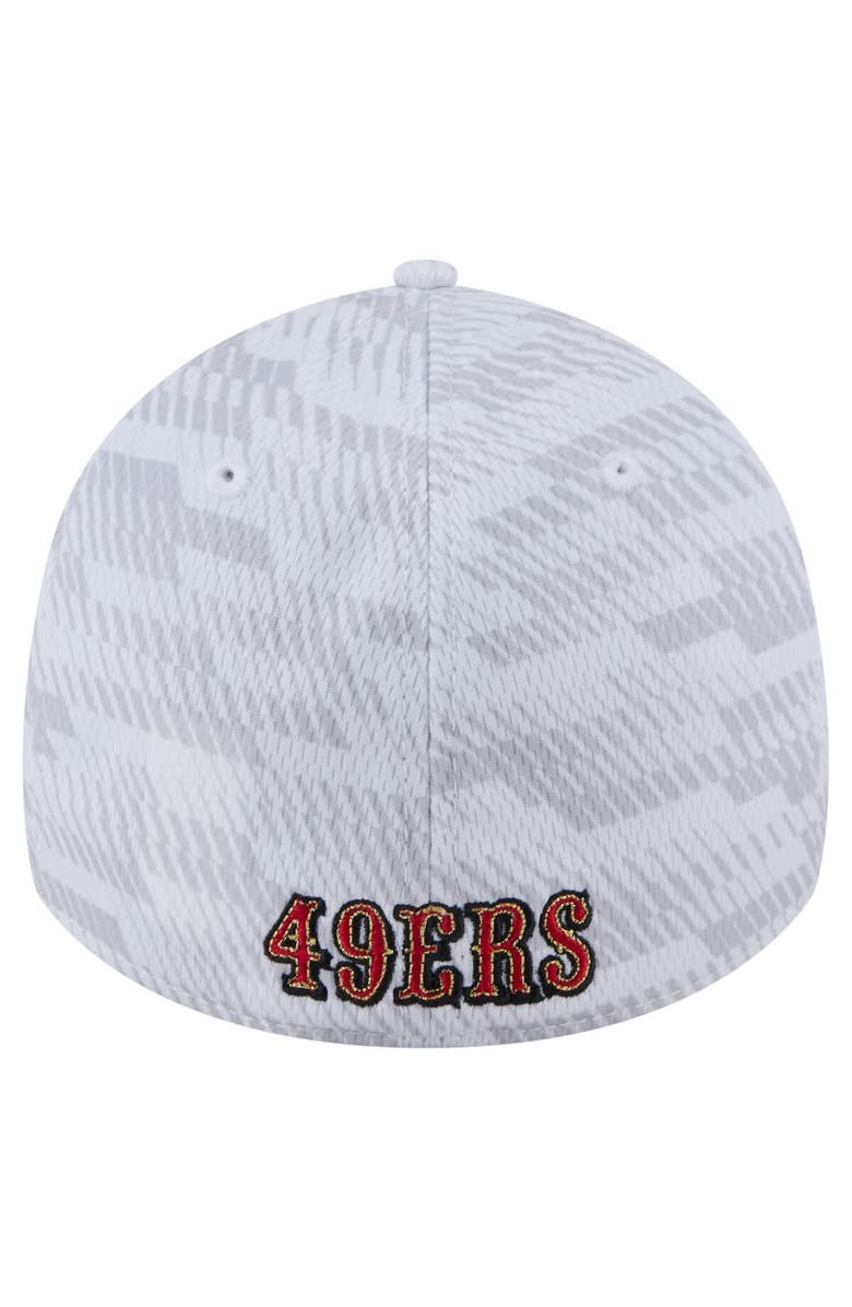 New Era Men's New Era White San Francisco 49ers Gameday Graded 39THIRTY Flex Hat, Alternate, color,