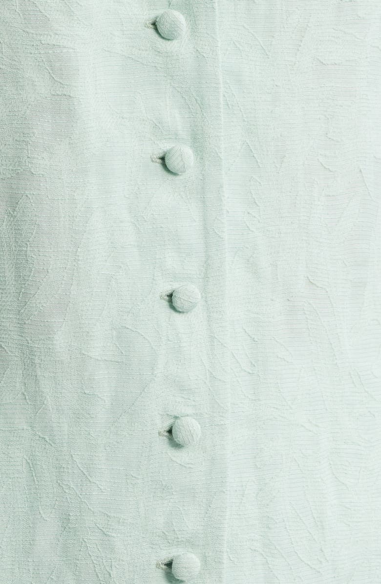 rag & bone Carmella Woven Shirt, Alternate, color, Mint