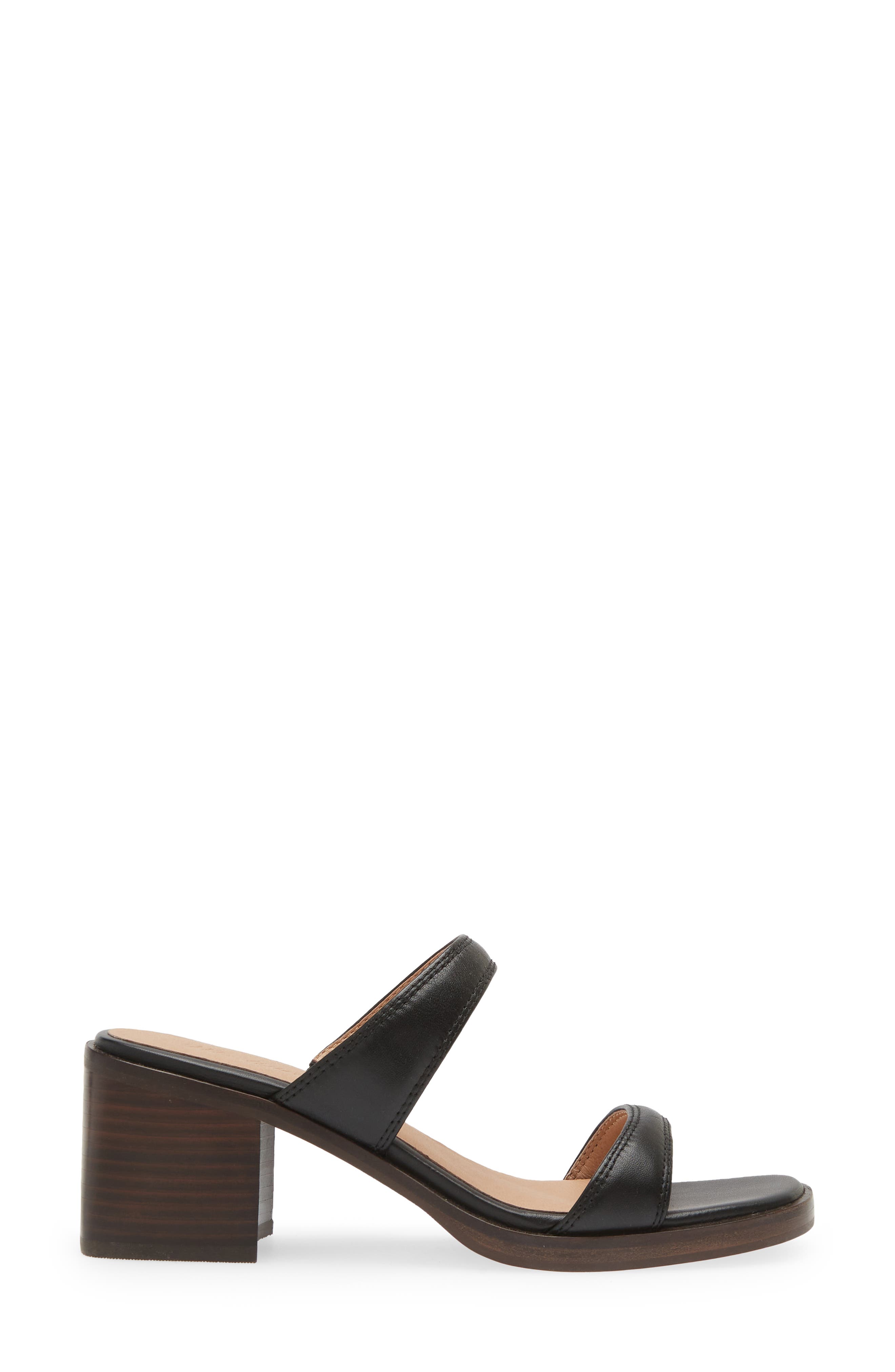 Madewell The Saige Double Strap Sandal, Alternate, color, 