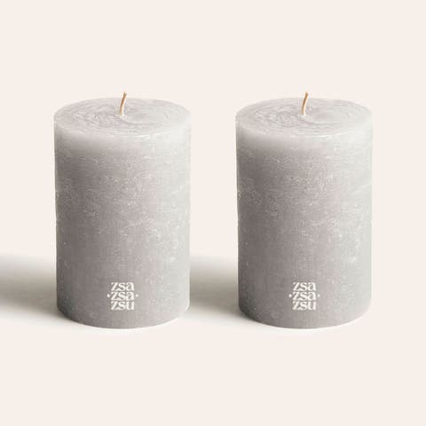 Deurne Pillar Candle 5 in Set of 2