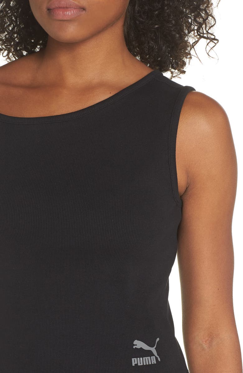 PUMA Ribbed Tank, Alternate, color, 